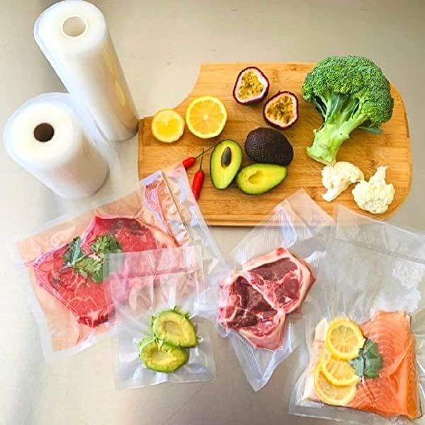 Vacuum Seal Bags For Food, Food Saver Bags Rolls, Household Vacuum